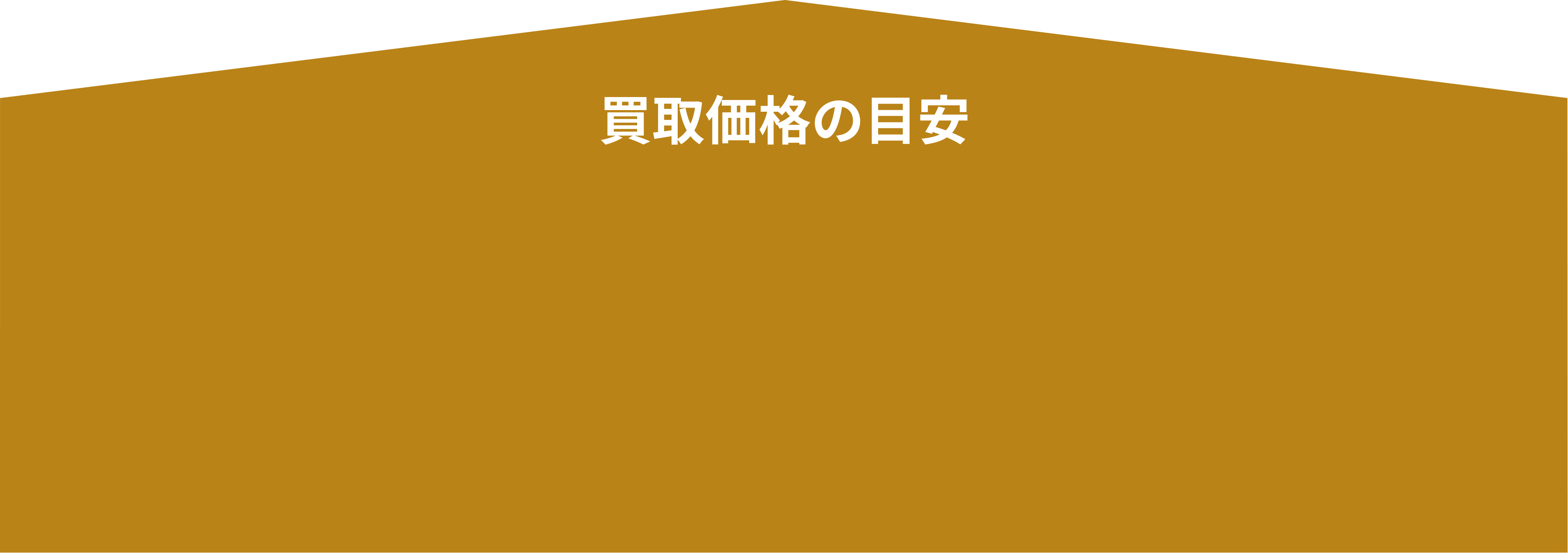 買取の目安